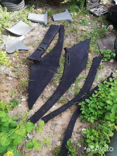 Облицовка стоек салона Мерседес W210