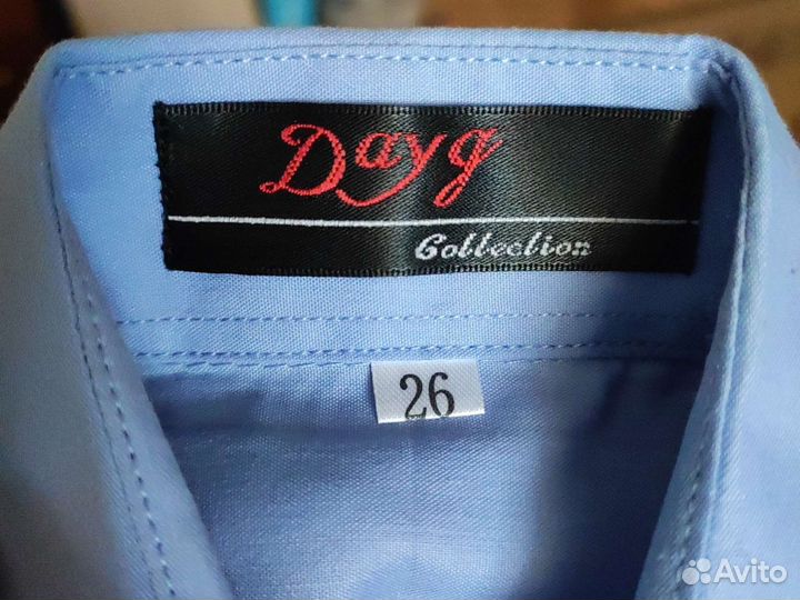 Детская рубашка с коротким рукавом 98