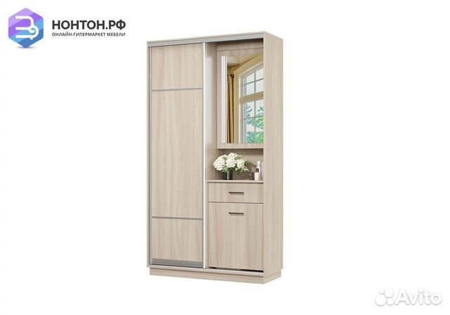 Прихожая-купе Фет ясень шимо светлый