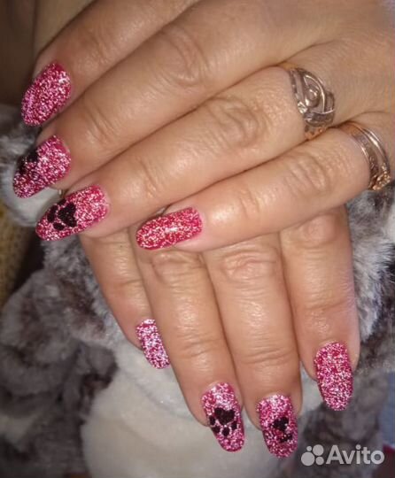 Наращивание ногтей на дому