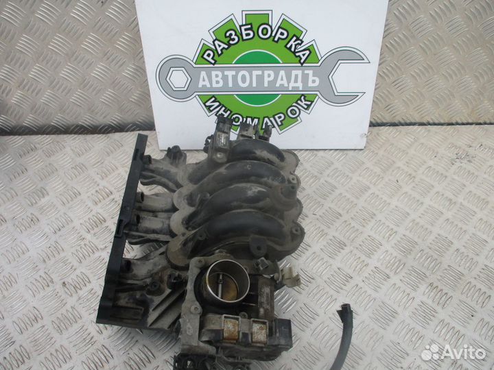 Впускной коллектор с заслонкой Fiat Albea 1.4 8v