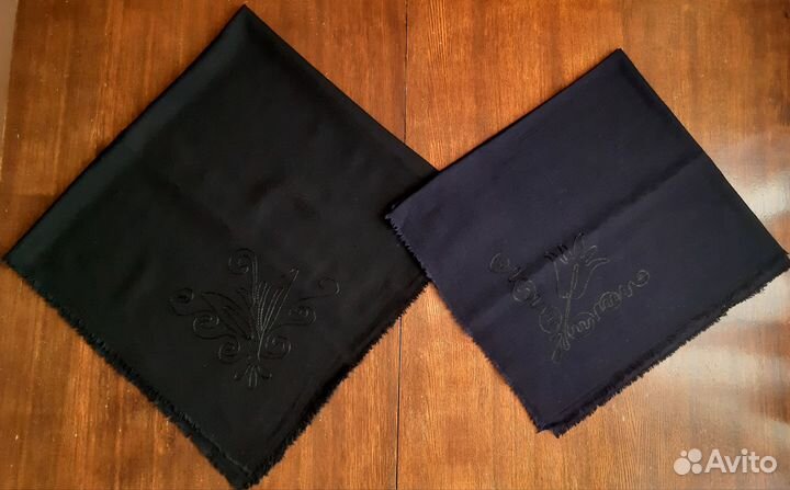 Платки Павловопосадские шерсть с вышивкой СССР