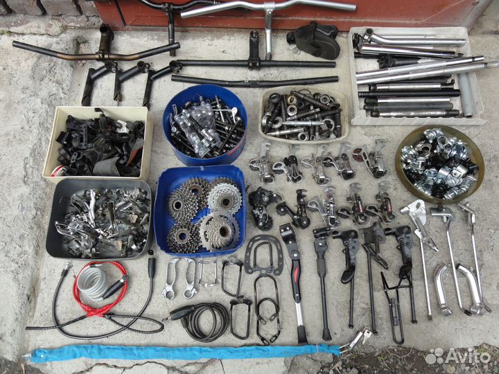 Запчасти для горных и дорожных велосипедов