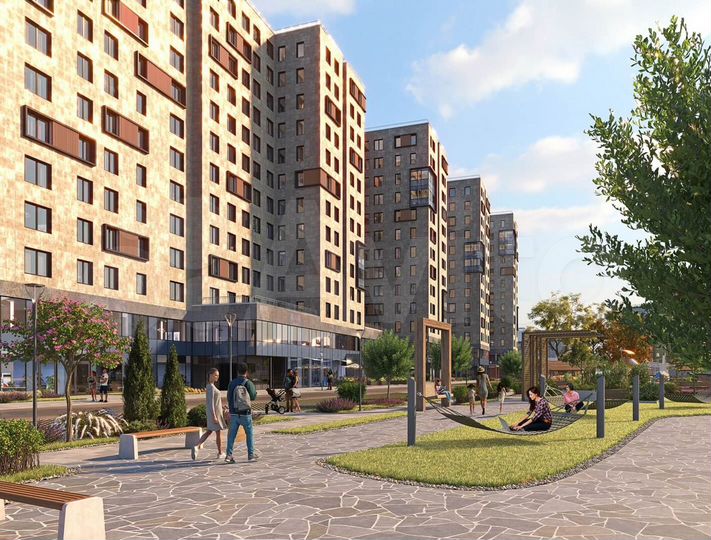 Апартаменты-студия, 31,2 м², 9/13 эт.