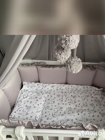 Бортики на детскую кровать