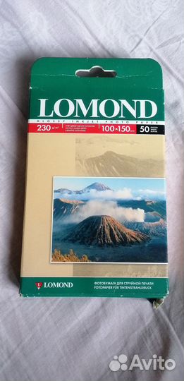 Фотобумага глянцевая 10х15 Lomond