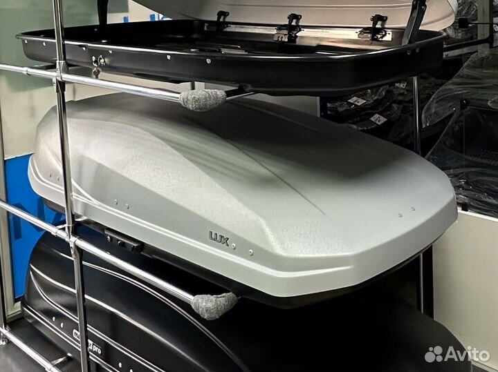Автобокс Lux Irbis 175 450L Серый матовый