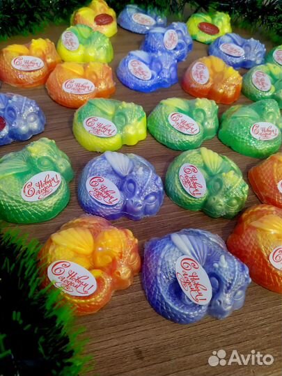 Мыло ручной работы дракончик