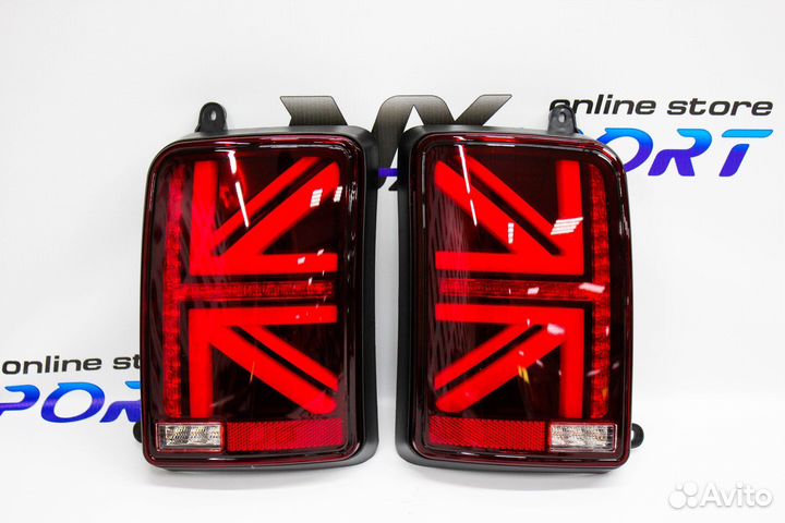 Задние светодиодные фонари Нива 4х4 (британия)