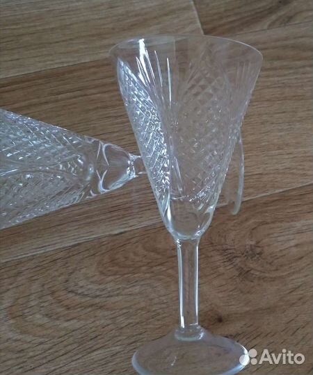 Хрустальные фужеры