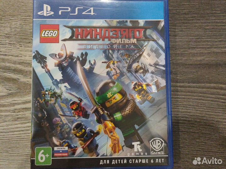 Игры для ps4 Лего Ниндзяго