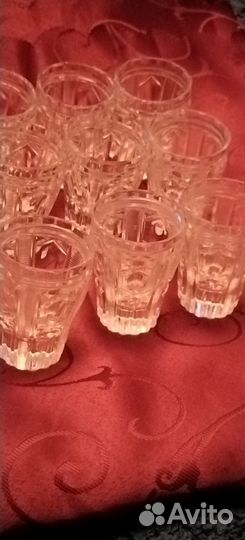 Хрустальные бокалы,рюмки,пепельницы