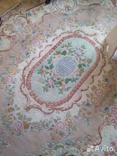 Ковер вьетнамский чистошерстяной 2х3 овал