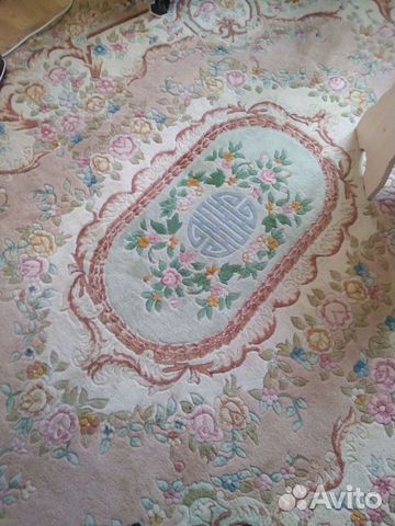 Ковер вьетнамский чистошерстяной 2х3 овал