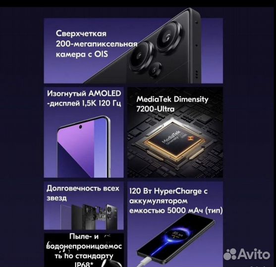 Xiaomi Redmi Note 13 Pro+, 8/256 ГБ