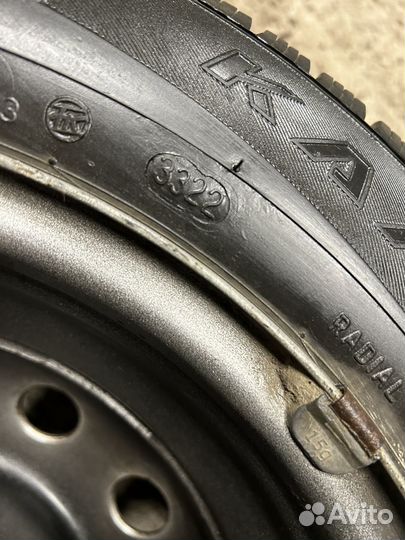 2 колеса R14 на ваз