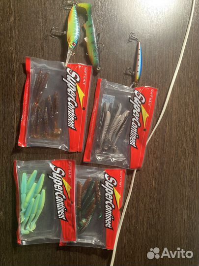 Воблеры и силикон