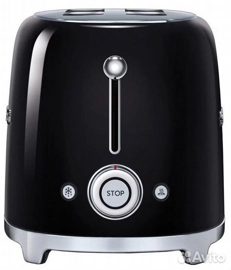 Тостер Smeg TSF02bleu, черный
