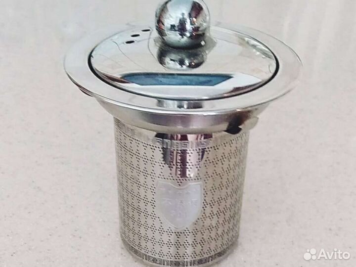 Ситечко фильтр с крышкой для чайника