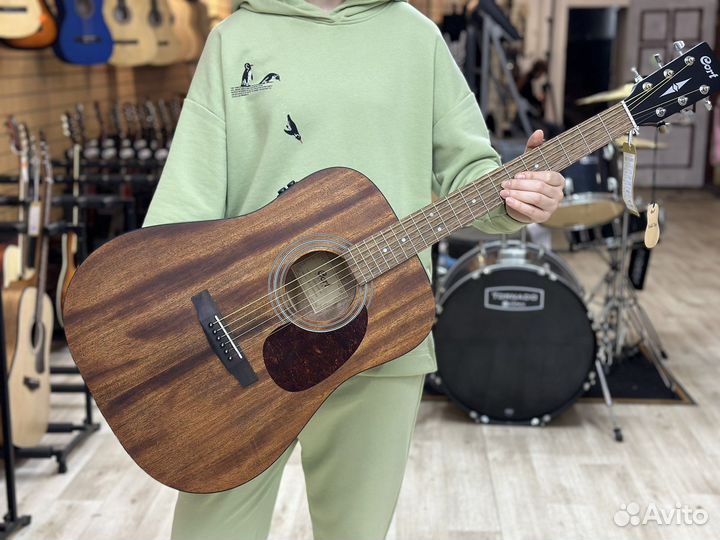 Гитара трансакустическая массив Cort Индонезия
