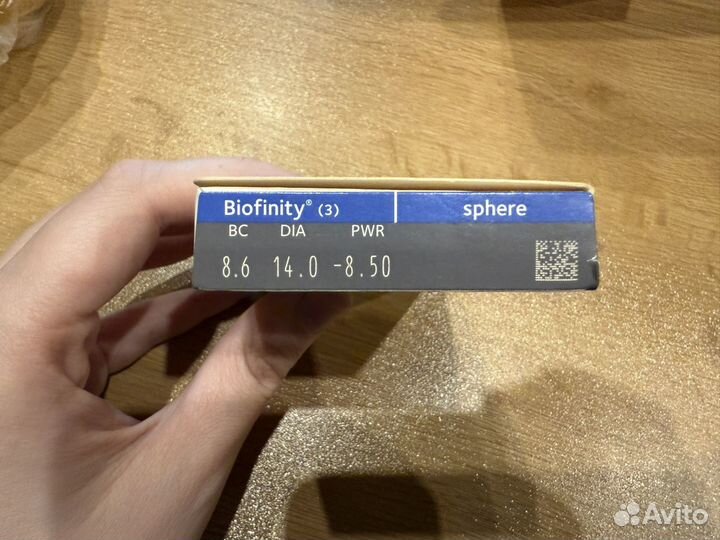 Biofinity Toric -6 и -8.5