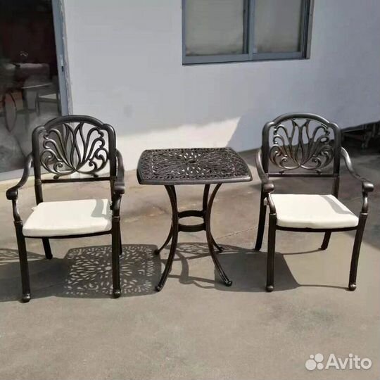 Комплект мебели для сада из алюминия