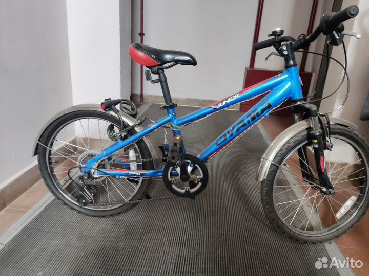Подростковый ведосипед Oyama junior 20 подсветка