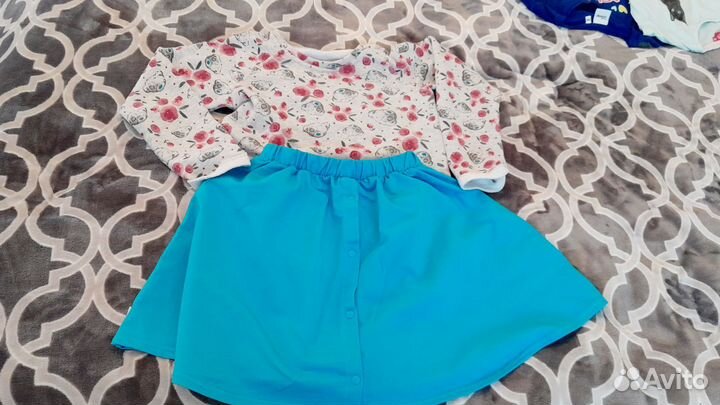 Вещи пакетом для девочки 134-140 см