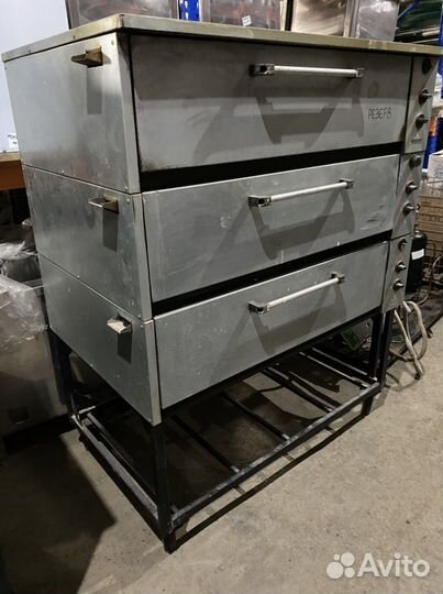 Шкаф жарочный эшп-3с(у) нерж. сталь