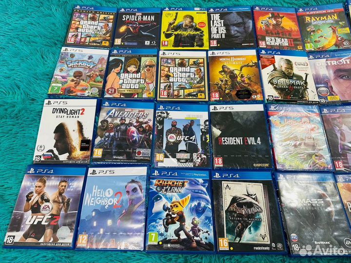 Игры для приставок ps4