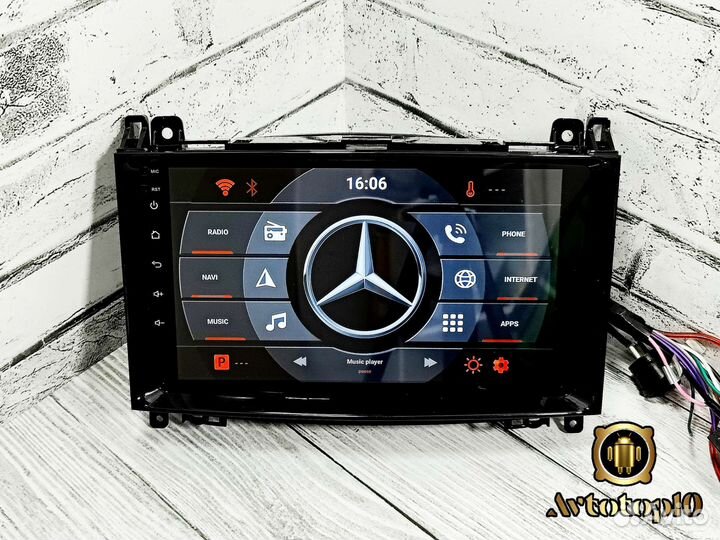 Магнитола Mercedes Sprinter 9