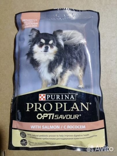 Корм для собак Purina Pro Plan c лососем