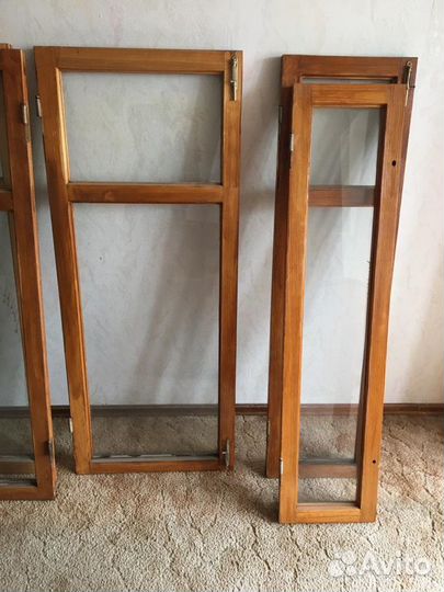 Деревянные створки