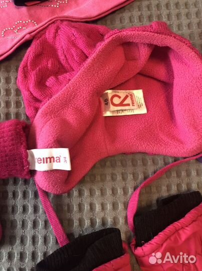 Шапка зима Reima Zara 48 и 52 и рукавички