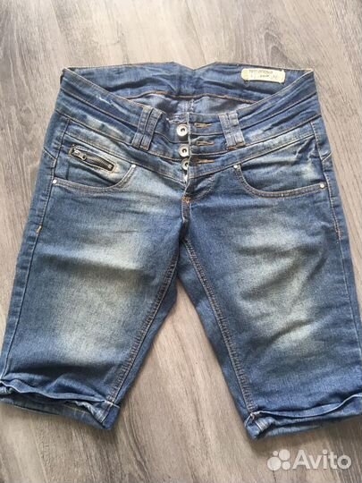 Шорты джинсовые
