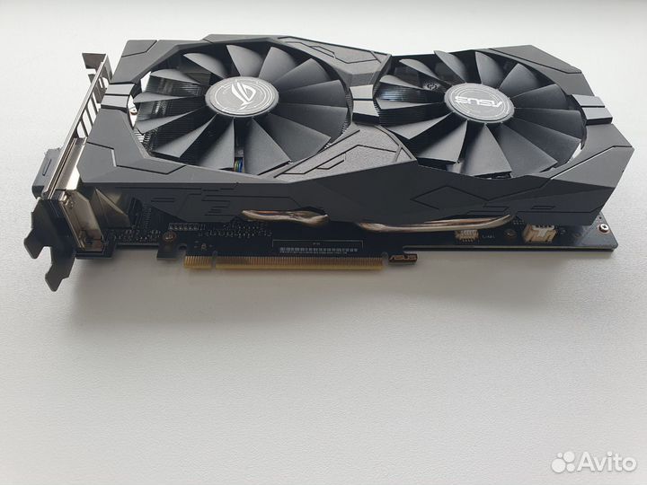 Видеокарта asus GeForce GTX 1050 Ti strix OC