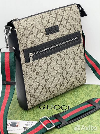 Сумка gucci мужская через плечо