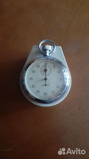 Секундомер механический Агат. СССР