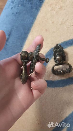 Мебельные ручки старинные