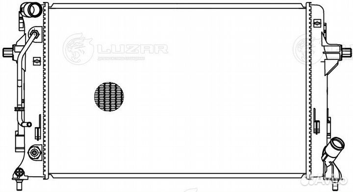 Радиатор охлаждения Kia Soul 3 (2019-2021) luzar L