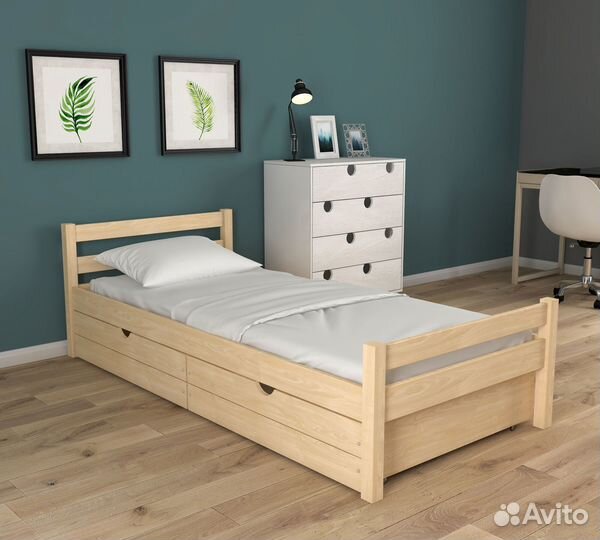 Детская кровать деревянная
