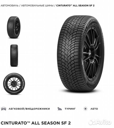 Pirelli Cinturato All Season SF 2 195/55 R16 91H