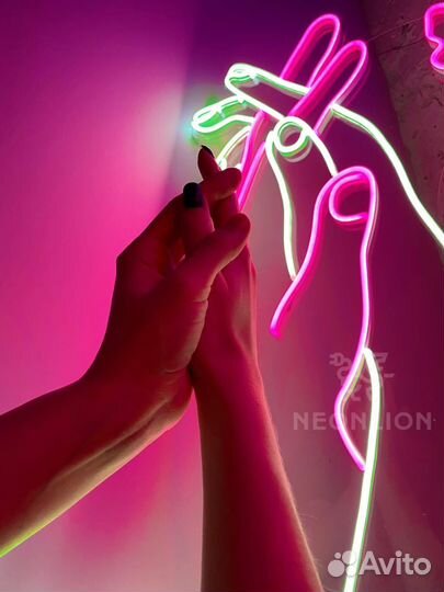 Неоновая вывеска, сделаем за 2 дня