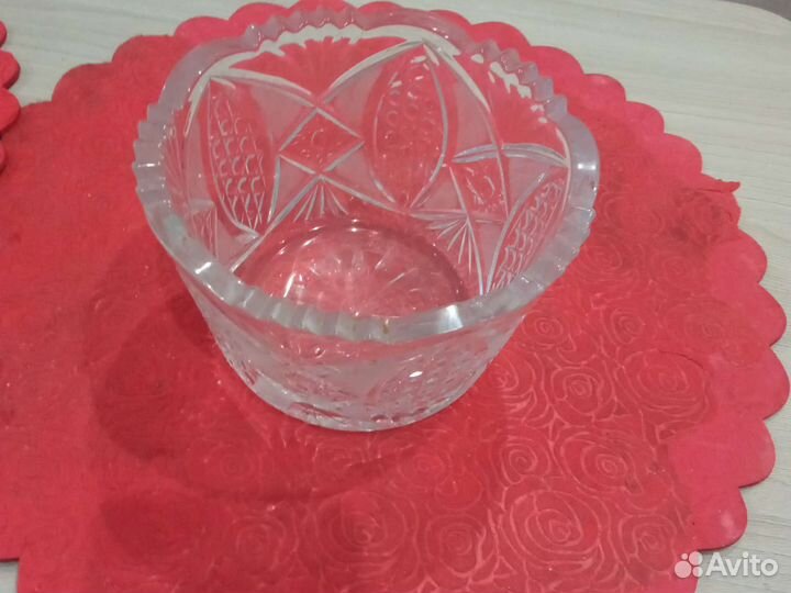 Хрустальная салатница