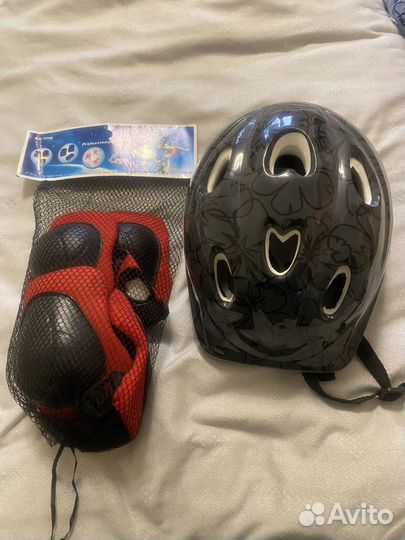 Защита детская для роликов + шлем