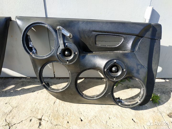 Дверные карты Mazda 3bk под автозвук