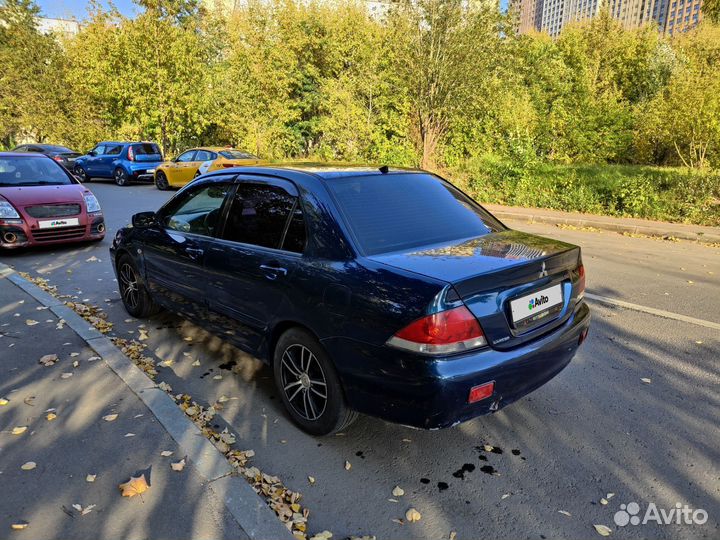 Mitsubishi Lancer 1.6 AT, 2007, 193 500 км