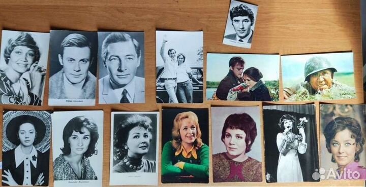 Открытки артисты гдр и СССР, Индейцы/машины гдр