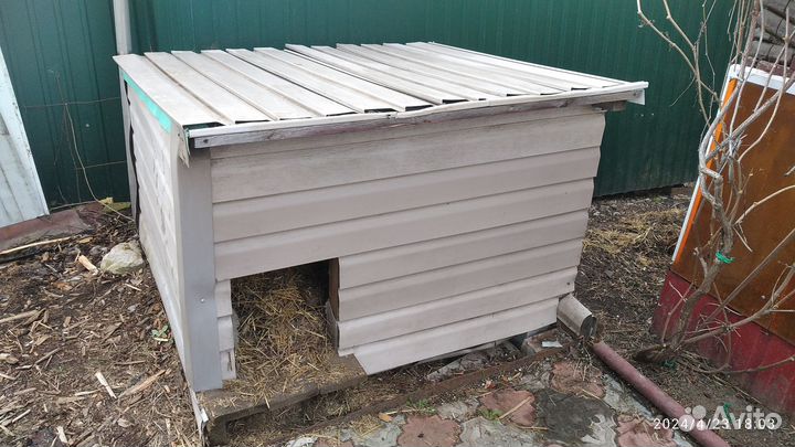 Будка для собаки бу утепленная