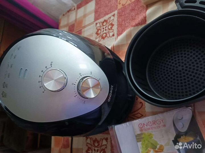 Аэрогриль Energy Мультипечь EN-288, Black, Silver